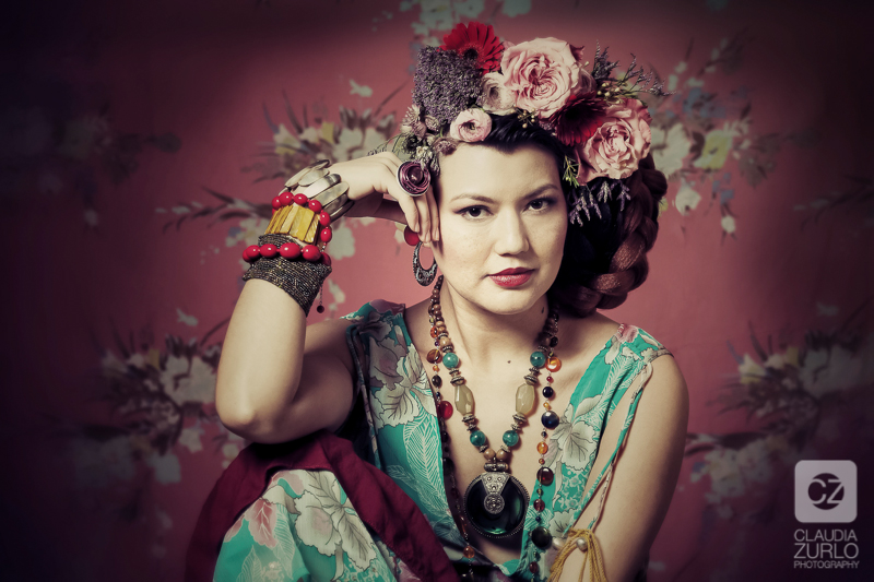 Portrait, Claudia Zurlo Photography, Frida Kahlo, Fashion, Mode, Beauty, Fotografie, Düsseldorf